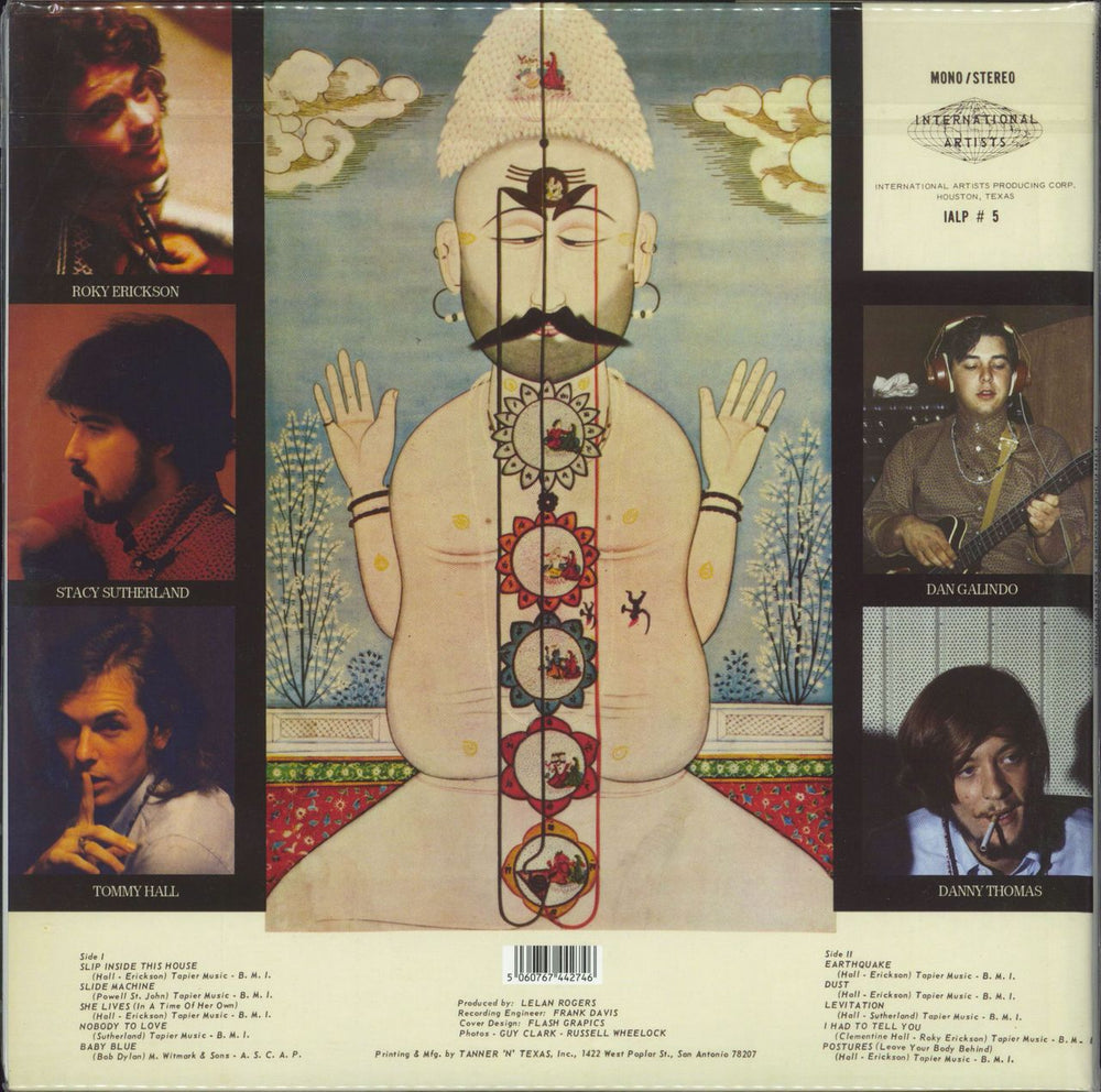 13th Floor Elevators Easter Everywhere - Clear & Red Vinyl Czech Promo 2-LP vinyl record set (Double LP Album)