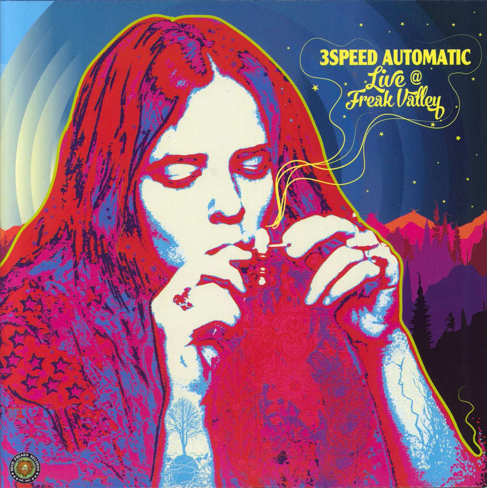 3Speed Automatic Live @ Freak Valley - White - Numbered German 2-LP vinyl record set (Double LP Album) RFR001