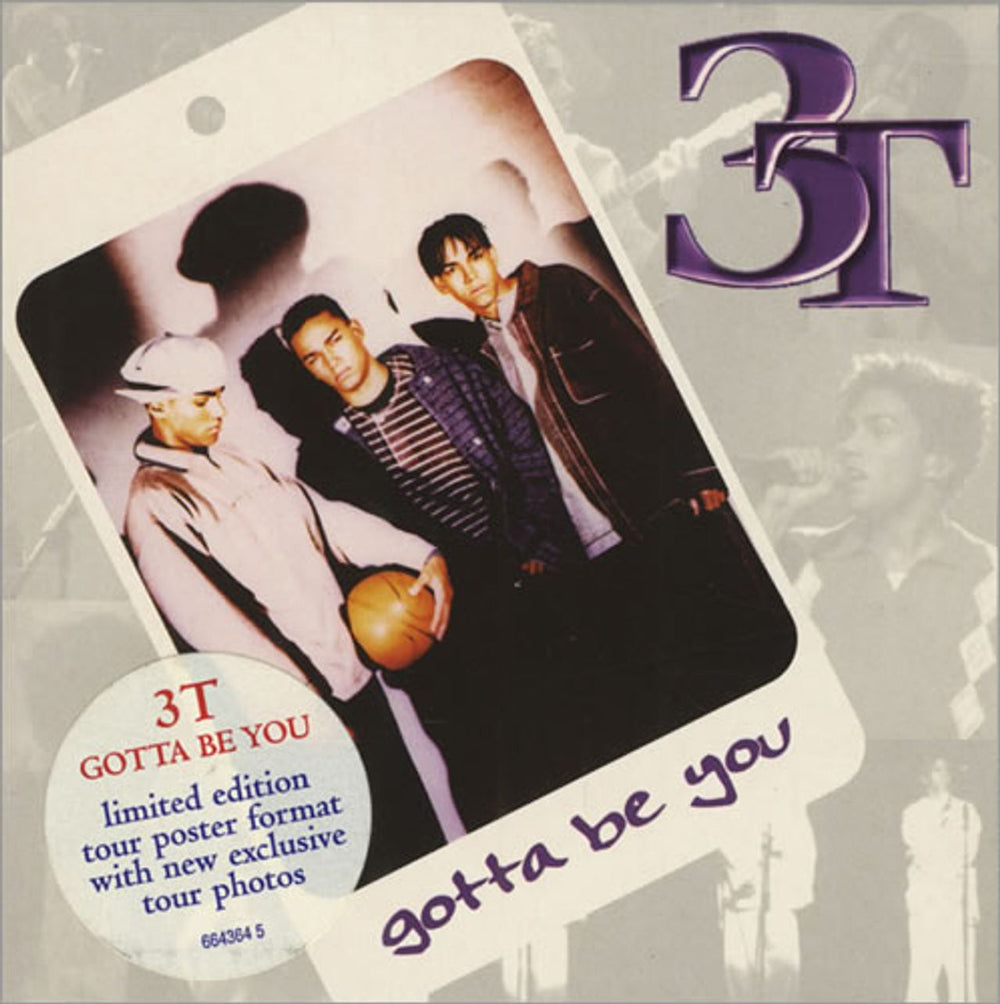 3T Gotta Be You UK CD single (CD5 / 5") 6643645