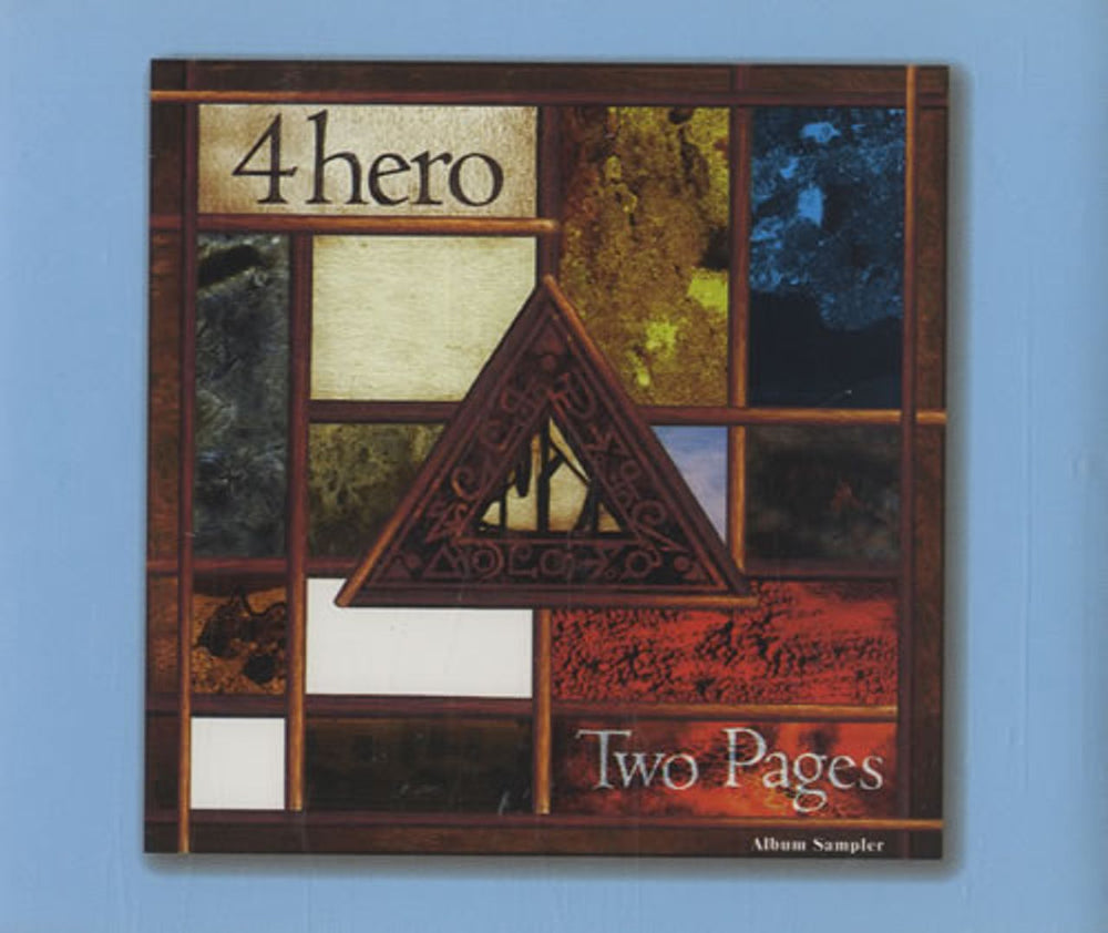 4 Hero Two Pages Album Sampler UK Promo CD single (CD5 / 5") TIP1