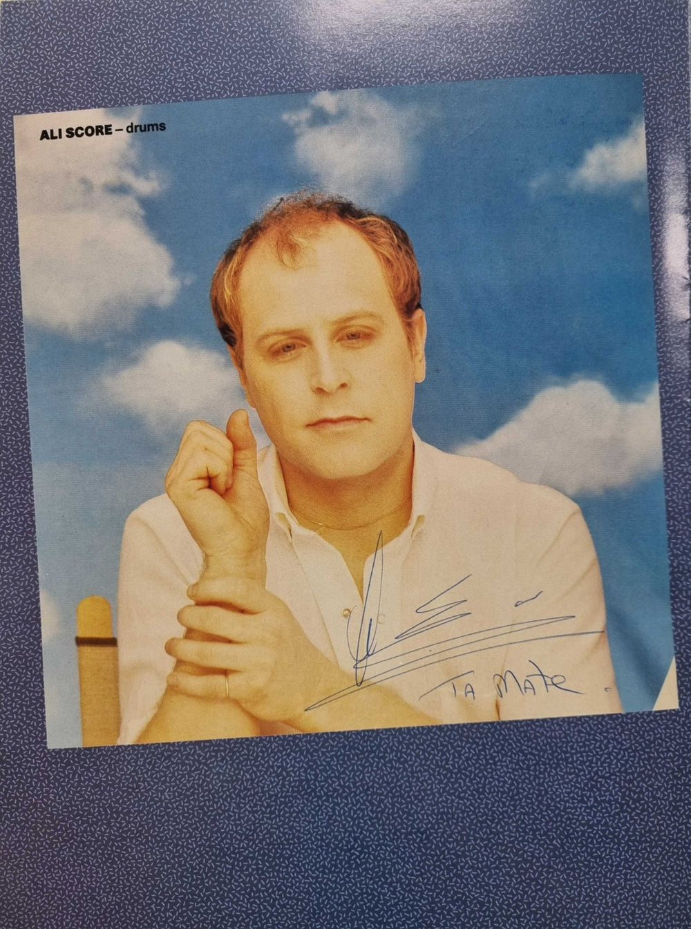 A Flock Of Seagulls 1983 Tour - Autographed UK tour programme