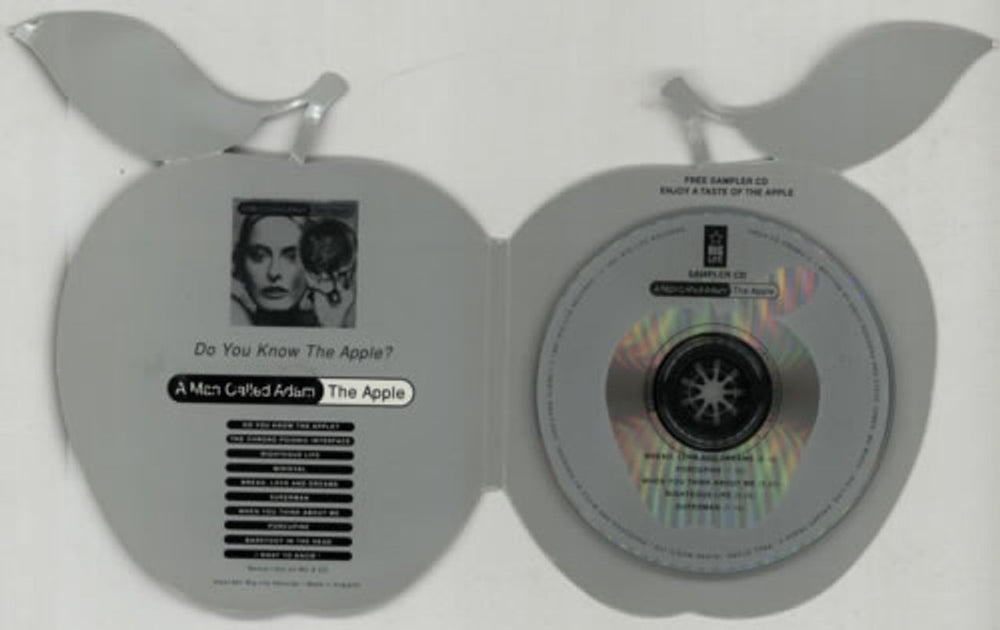 A Man Called Adam The Apple UK Promo CD single (CD5 / 5") AF7C5TH612313