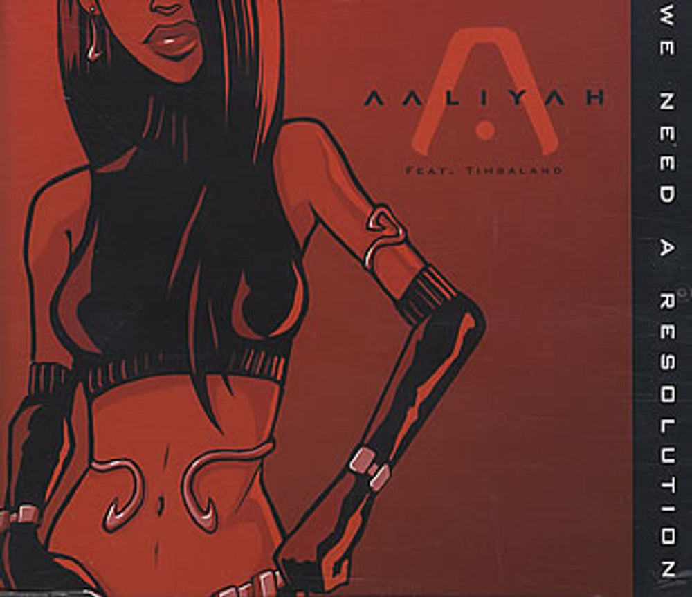 Aaliyah We Need A Resolution UK CD single (CD5 / 5") VUSCD206