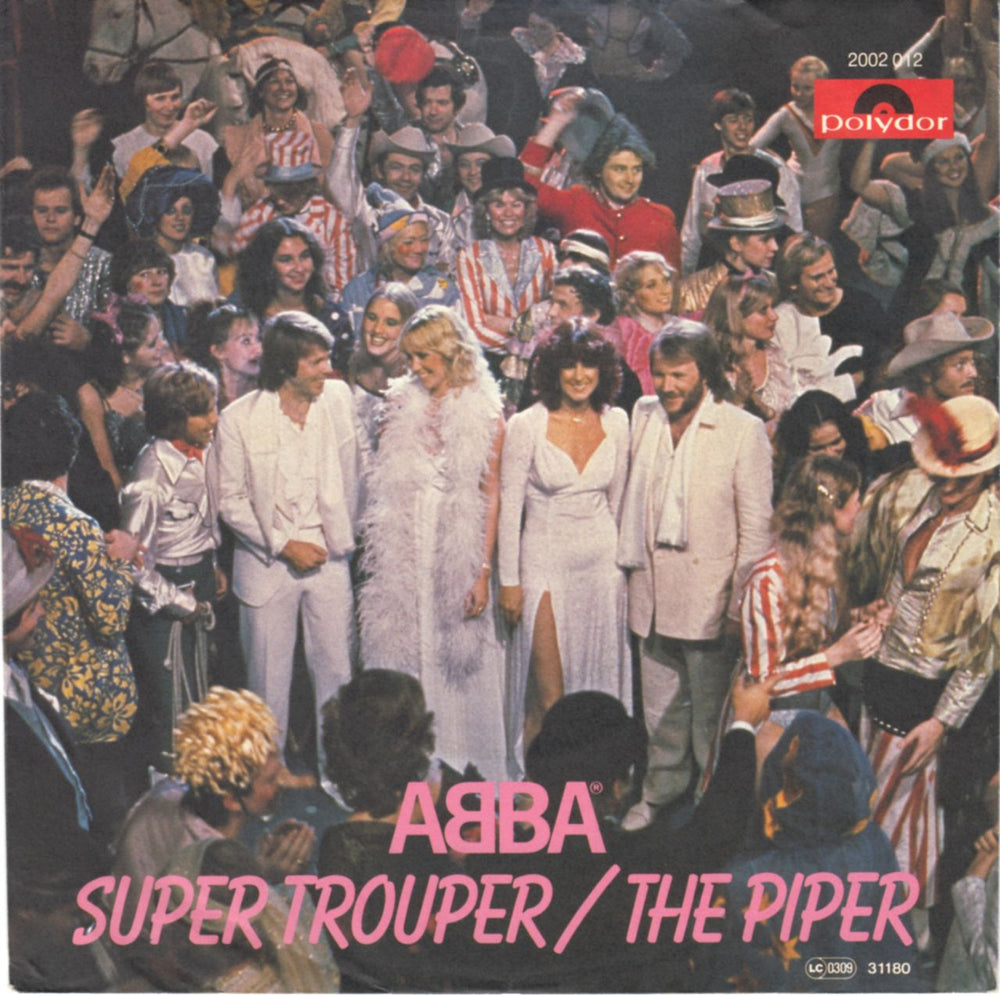 Abba Super Trouper German 7" vinyl single (7 inch record / 45) 2002012