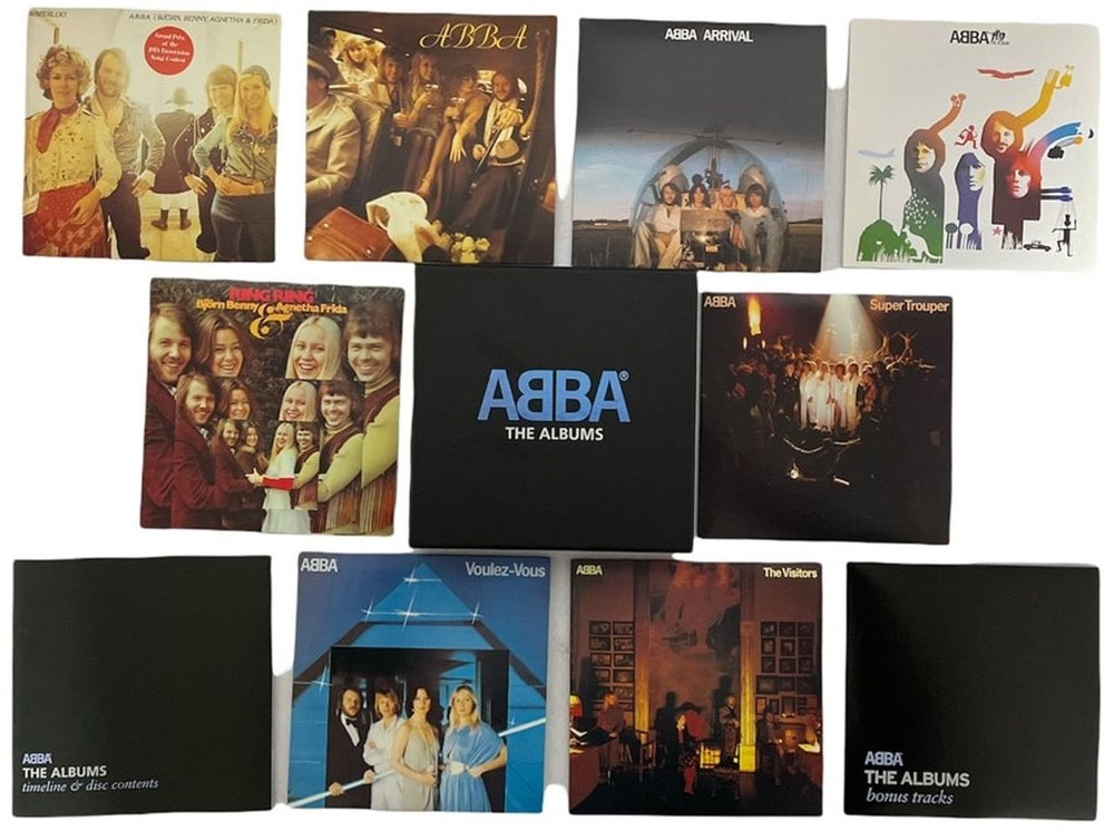 Abba The Albums UK CD Album Box Set ABBDXTH452513