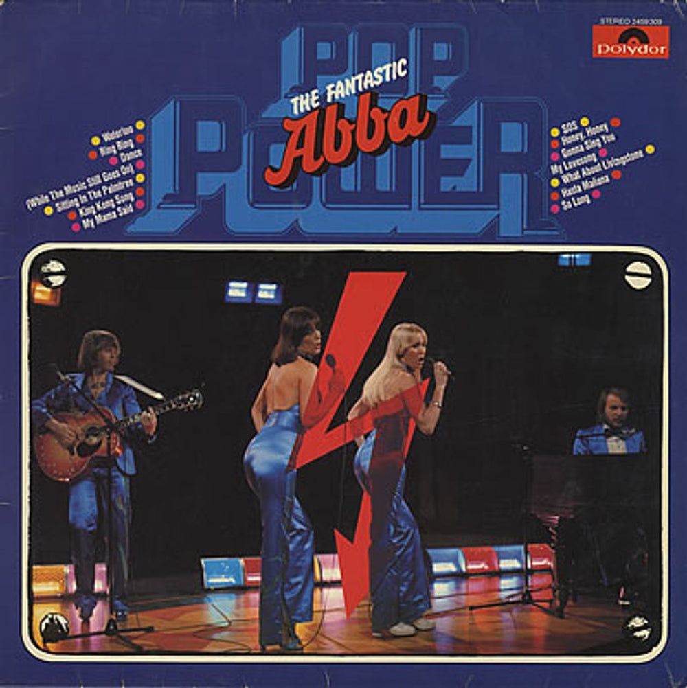 Abba The Fantastic Abba German vinyl LP album (LP record) 2459309