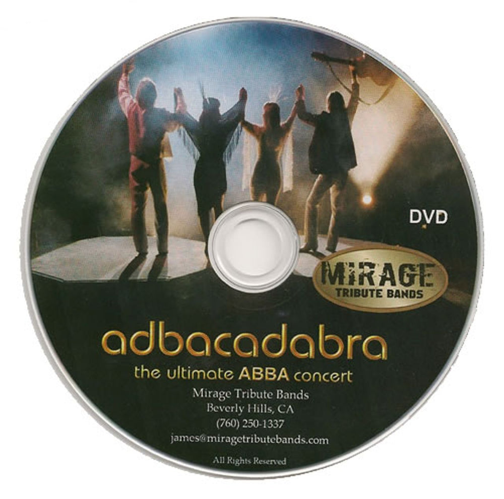 Abbacadabra The Ultimate Abba Concert US Promo DVD A-ADDTH519018