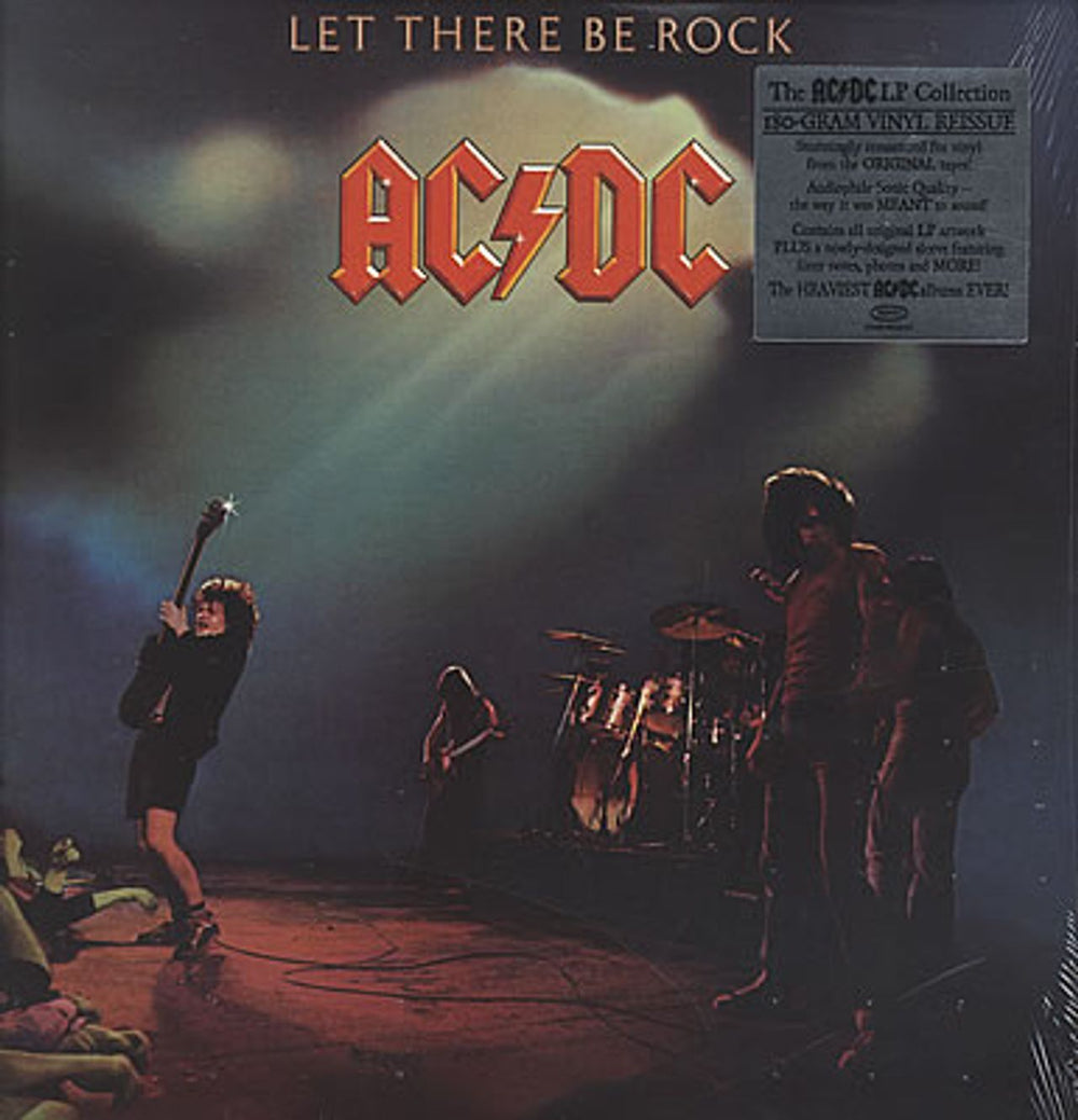 AC/DC Let There Be Rock US vinyl LP album (LP record) E80203