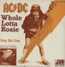 AC/DC Whole Lotta Rosie German 7" vinyl single (7 inch record / 45) ATL10992