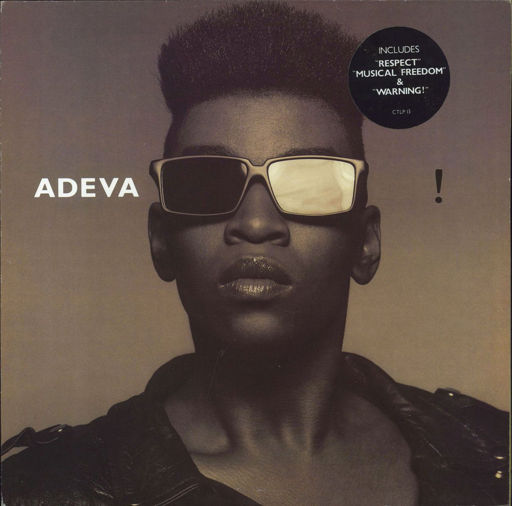 Adeva Adeva! - Hype Stickered UK vinyl LP album (LP record) CTLP13