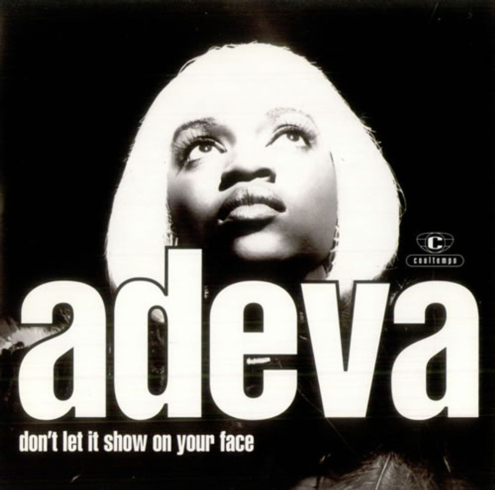 Adeva Don't Let It Show On Your Face UK 7" vinyl single (7 inch record / 45) COOL248