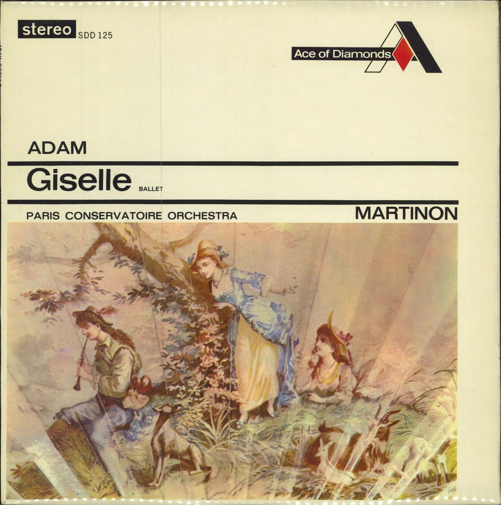 Adolphe Adam Giselle UK vinyl LP album (LP record) SDD125