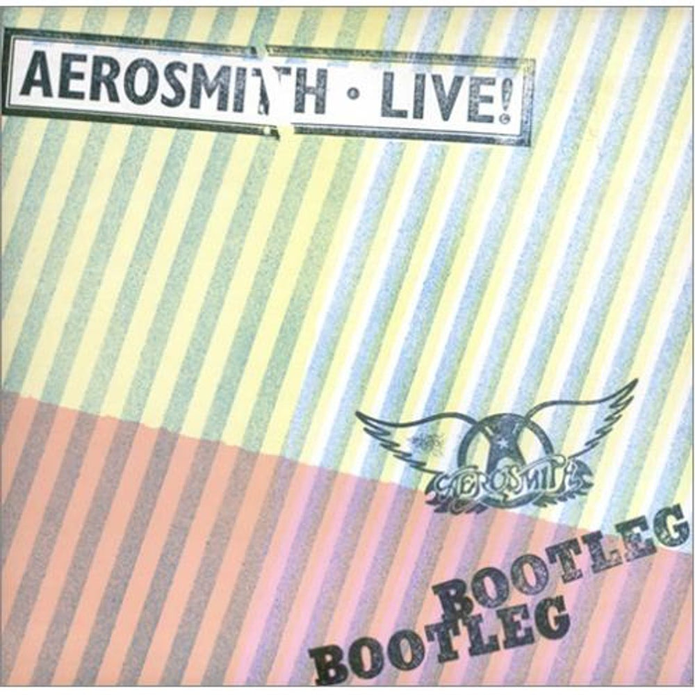 Aerosmith Live! Bootleg US 2-LP vinyl record set (Double LP Album) CG35564