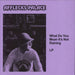 Afflecks Palace What Do You Mean It's Not Raining? - Purple vinyl UK vinyl LP album (LP record) SOSI2