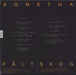 Agnetha Fältskog A+ - White Vinyl UK vinyl LP album (LP record) 4050538913323