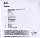 Air (French) Pocket Symphony Sampler UK Promo CD-R acetate