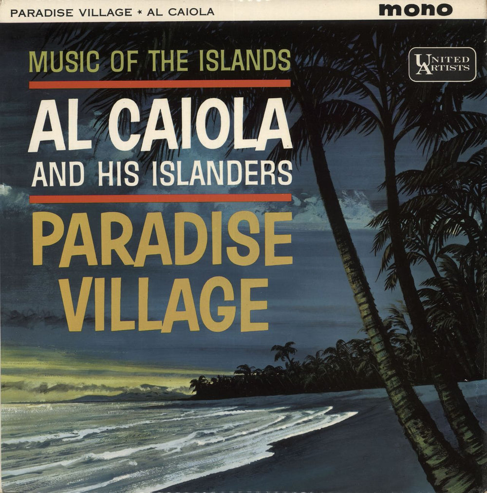 Al Caiola Paradise Village UK vinyl LP album (LP record) ULP1035