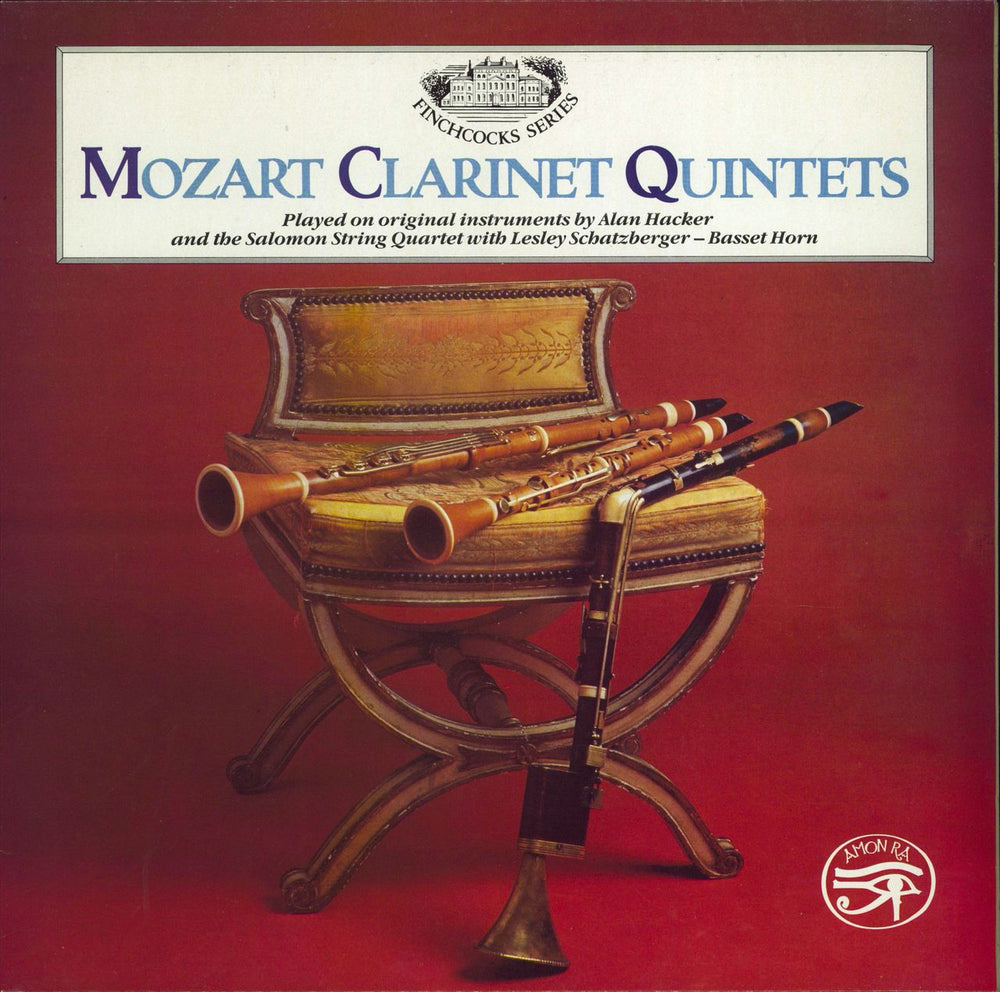 Alan Hacker Mozart Clarinet Quintets UK vinyl LP album (LP record) SAR17