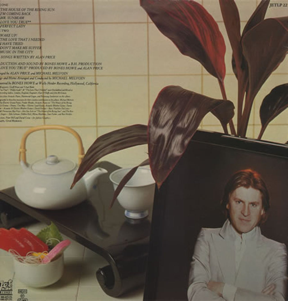 Alan Price Rising Sun UK vinyl LP album (LP record) A-PLPRI228951