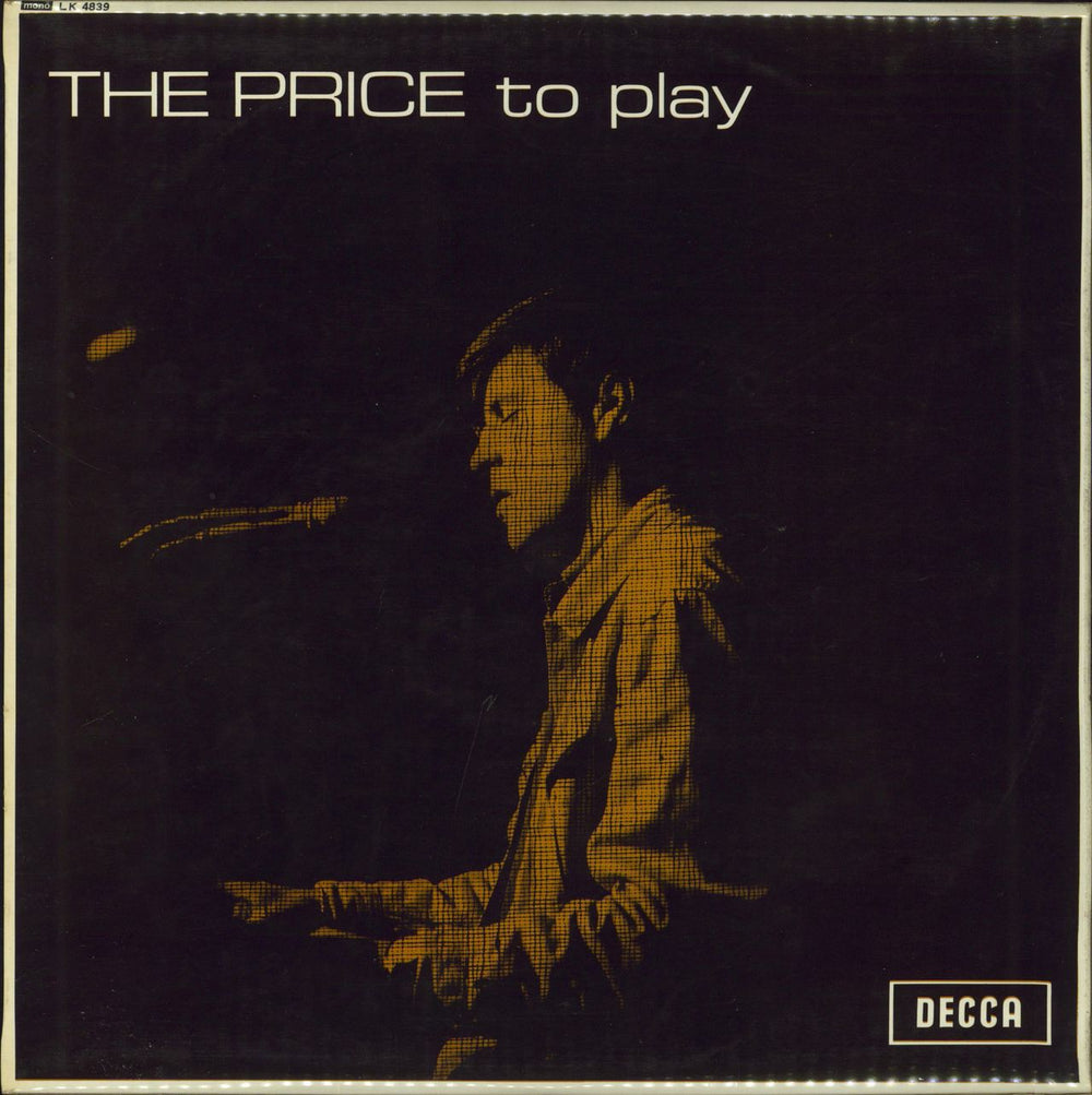 Alan Price The Price To Pay UK vinyl LP album (LP record) LK4839