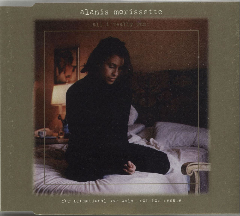 Alanis Morissette All I Really Want UK Promo CD single (CD5 / 5") WO382CDDJ