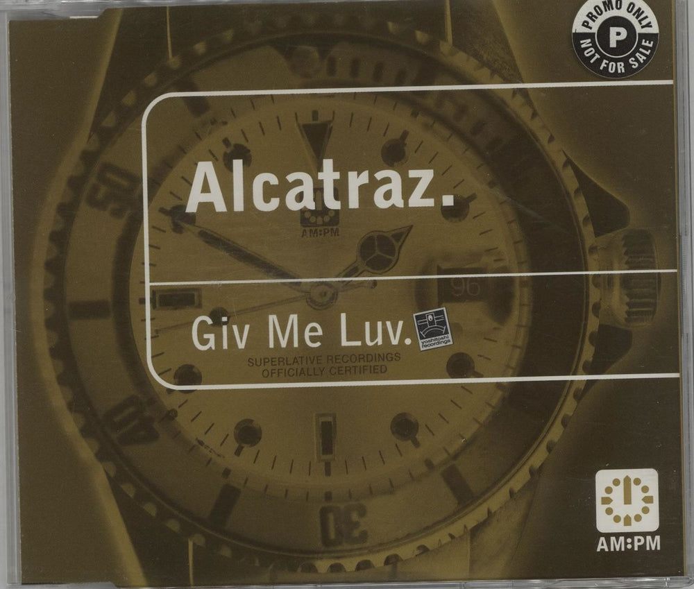 Alcatraz Giv Me Luv UK CD single (CD5 / 5") 5814332