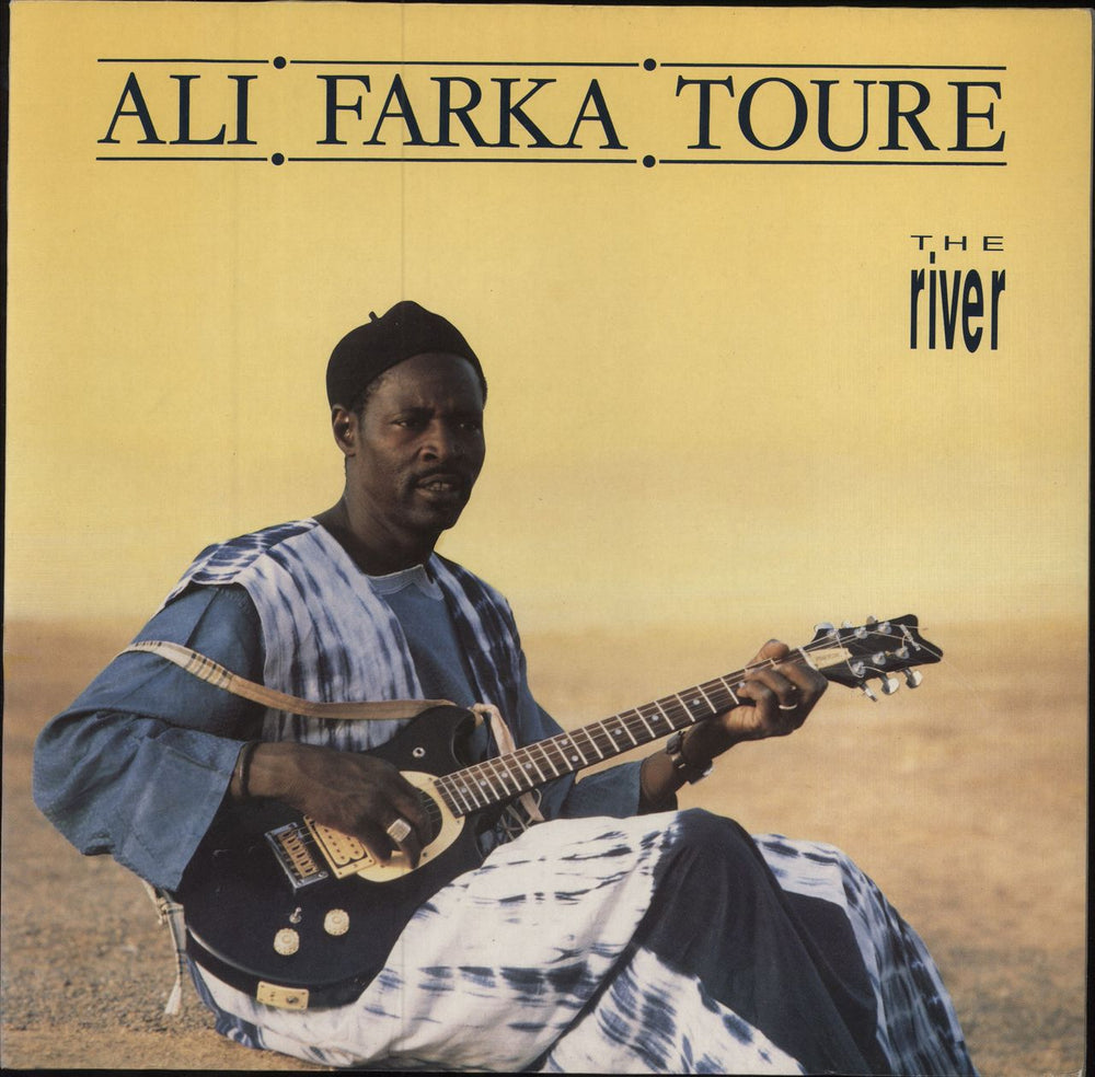 Ali Farka Toure The River UK vinyl LP album (LP record) WCB017