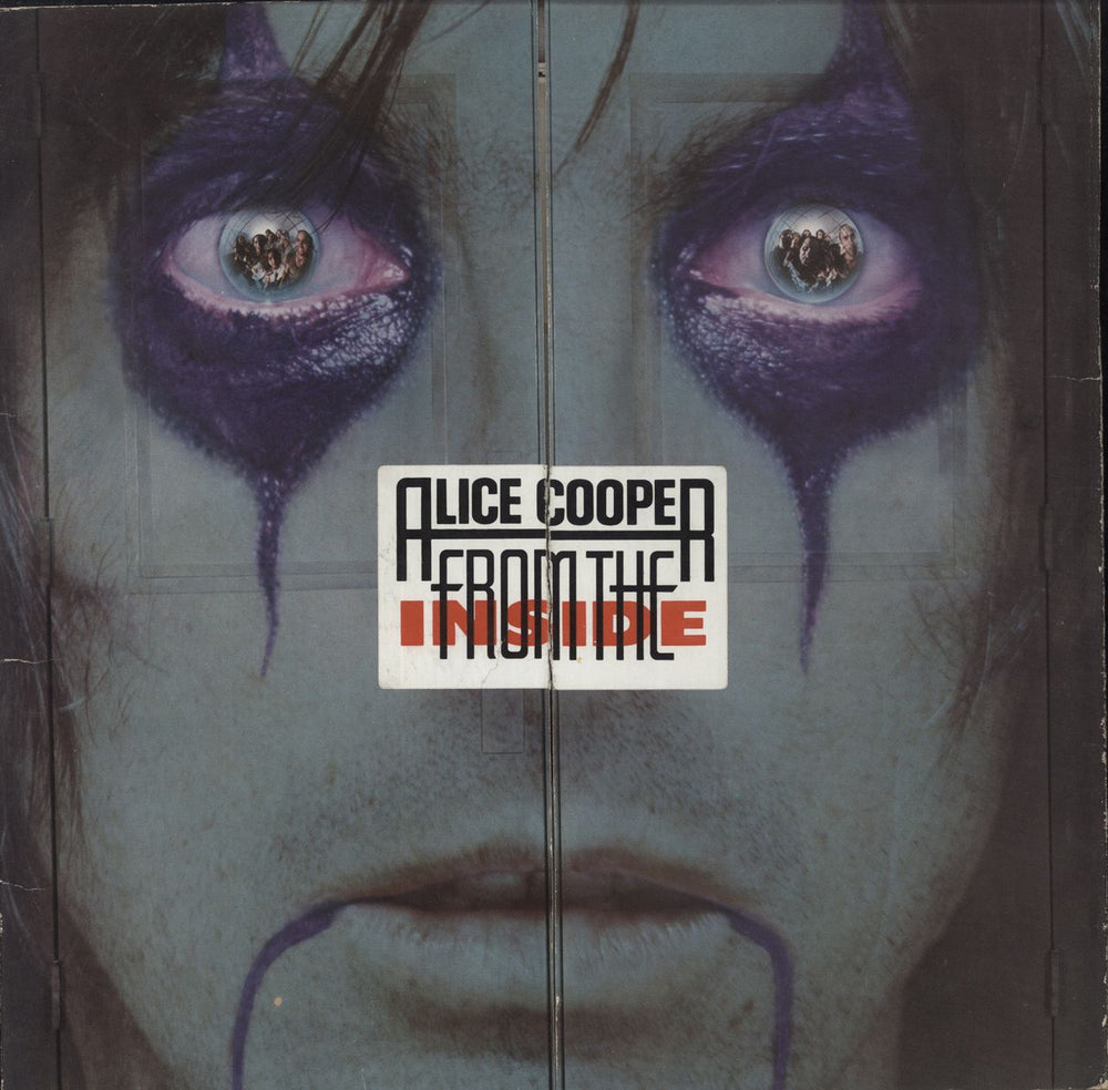 Alice Cooper From The Inside - Stickered German vinyl LP album (LP record) WB56577