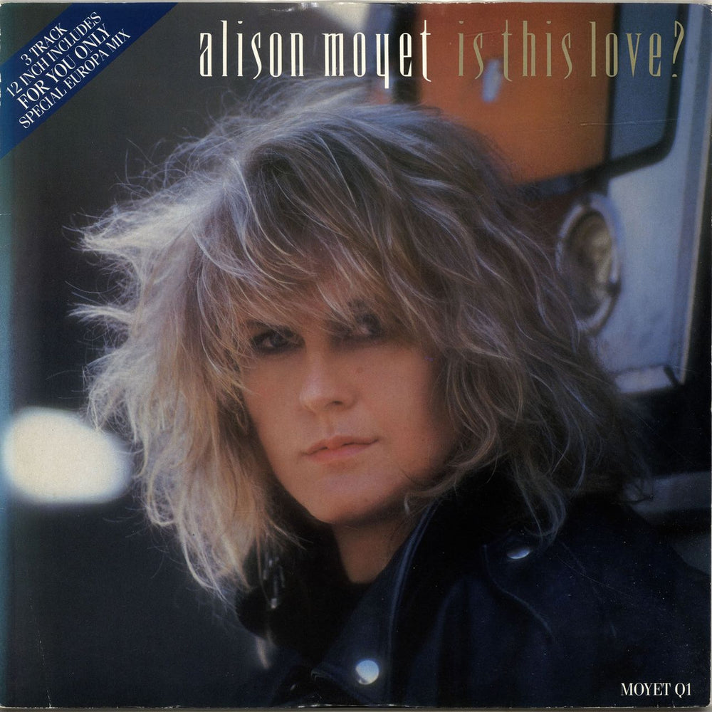 Alison Moyet Is This Love? UK 12" vinyl single (12 inch record / Maxi-single) MOYETQ1