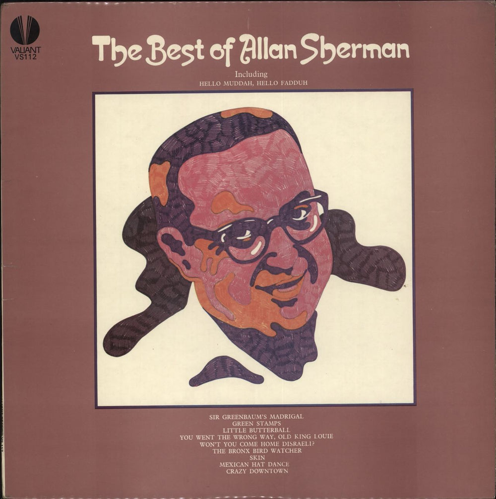 Allan Sherman The Best Of Allan Sherman UK vinyl LP album (LP record) VS112