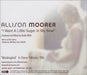 Allison Moorer I Want A Little Sugar In My Bowl US Promo CD single (CD5 / 5") RRLC5IW430279