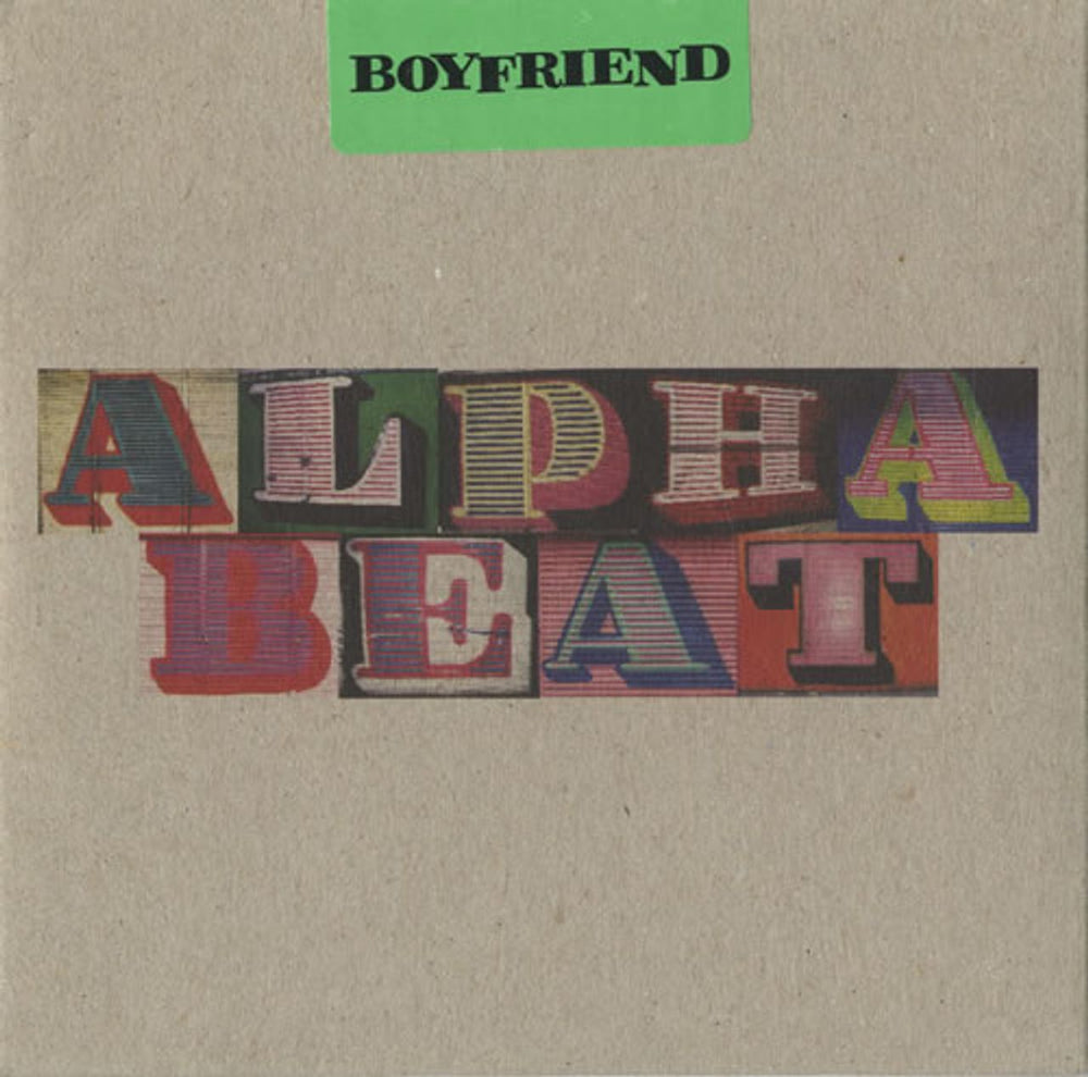 Alphabeat Boyfriend UK Promo CD single (CD5 / 5") CASDJ36