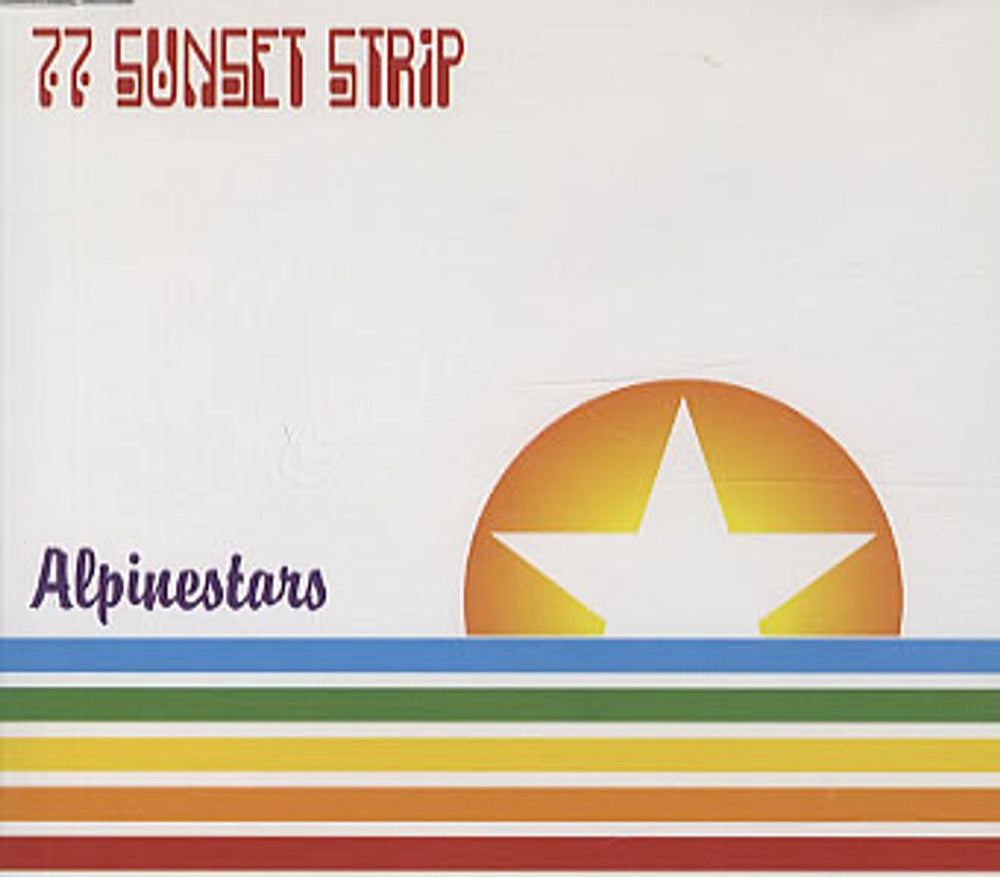 Alpinestars 77 Sunset Strip UK CD single (CD5 / 5") FHCD017