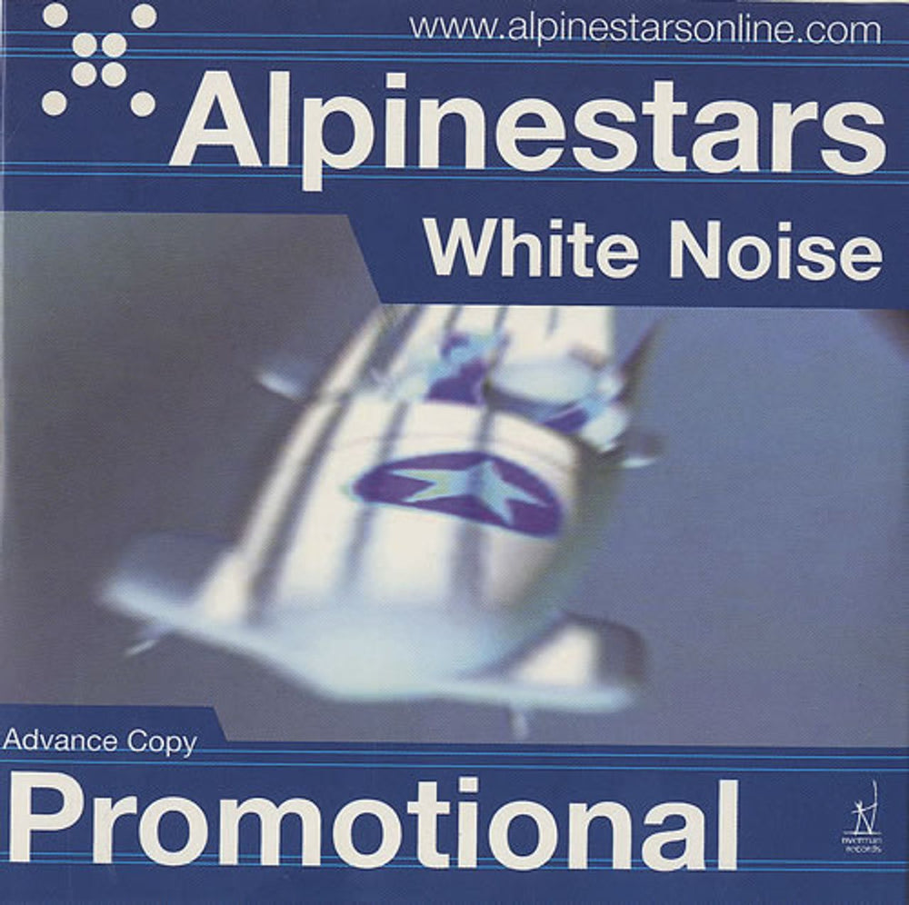 Alpinestars White Noise UK Promo CD album (CDLP) RMR09PR