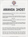 Amanda Ghost Ghost Stories US Promo media press pack PRESS PACK