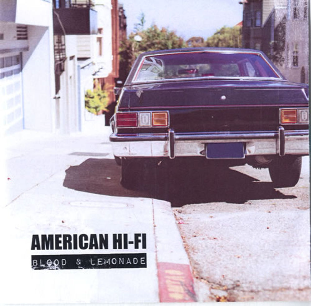 American Hi-Fi Golden State UK Promo CD-R acetate CD-R