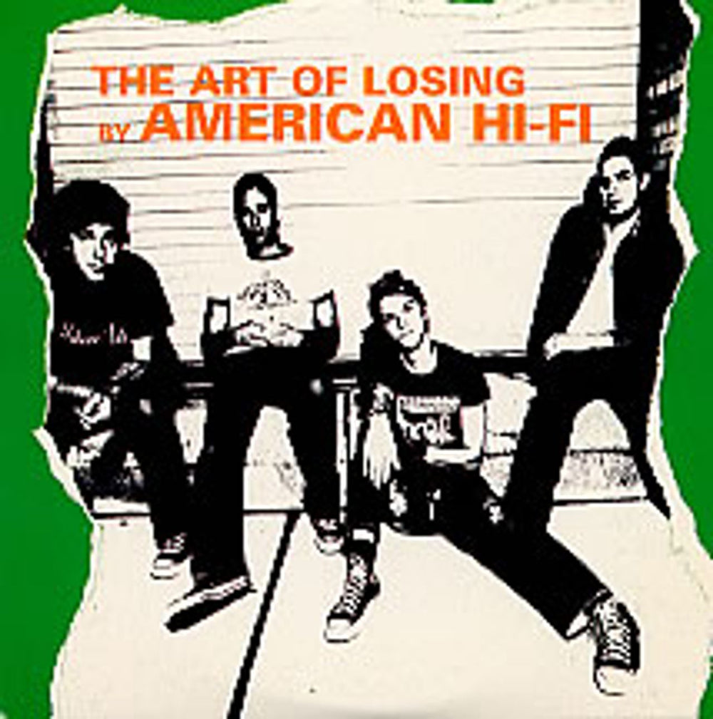 American Hi-Fi The Art Of Losing European Promo CD single (CD5 / 5") LOSINGCJ1