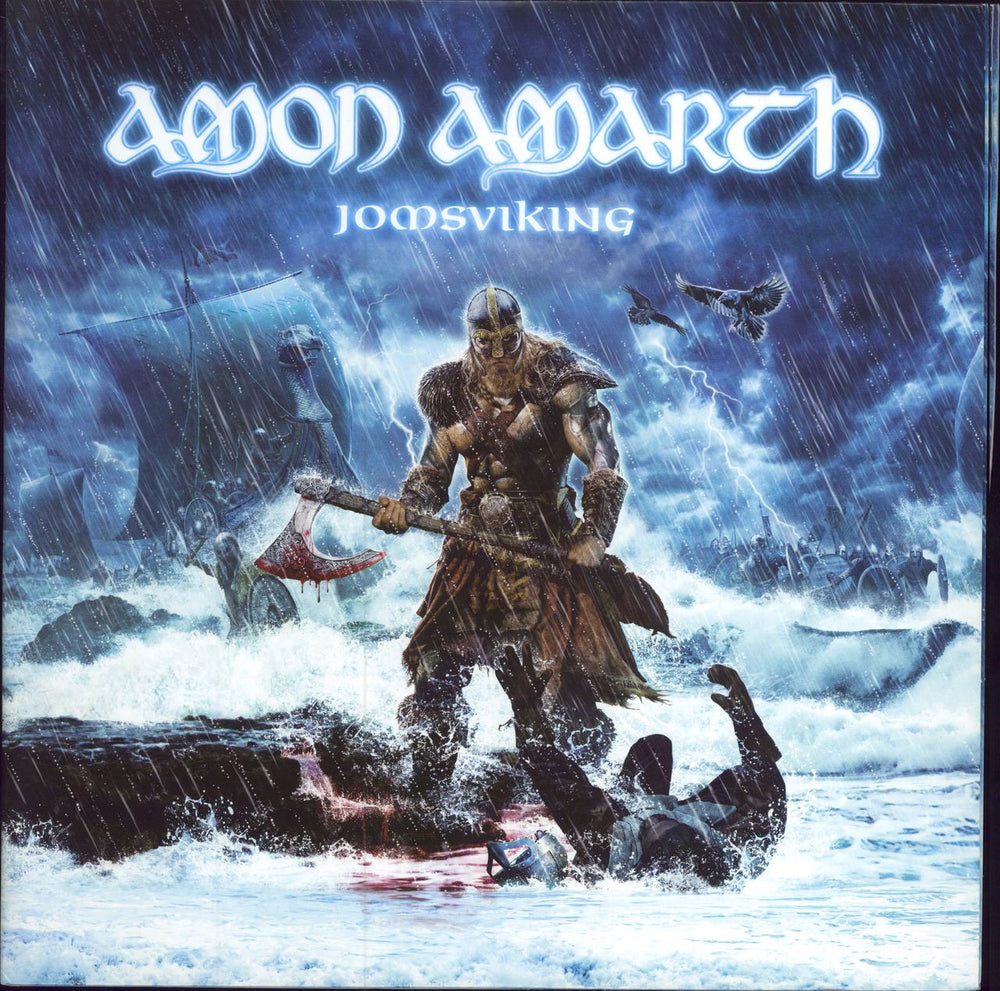 Amon Amarth Jomsviking - Gold Vinyl Austrian 2-LP vinyl record set (Double LP Album) 88875060651