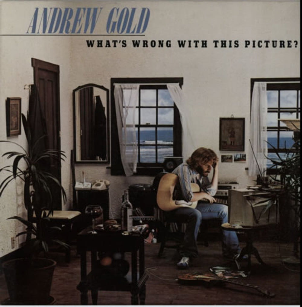 Andrew Gold What's Wrong With This Picture? US vinyl LP album (LP record) 7E-1086