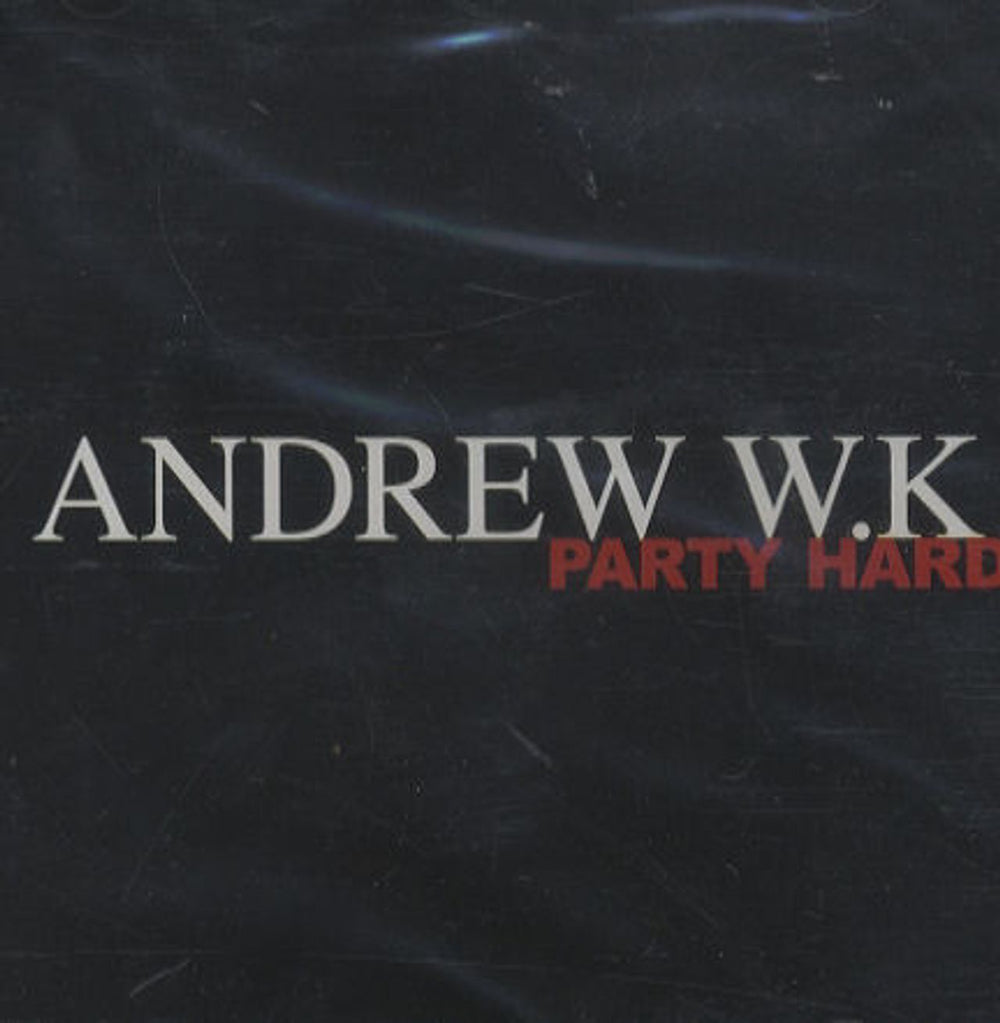 Andrew W.K. Party Hard US Promo CD single (CD5 / 5") ISLR15495-2