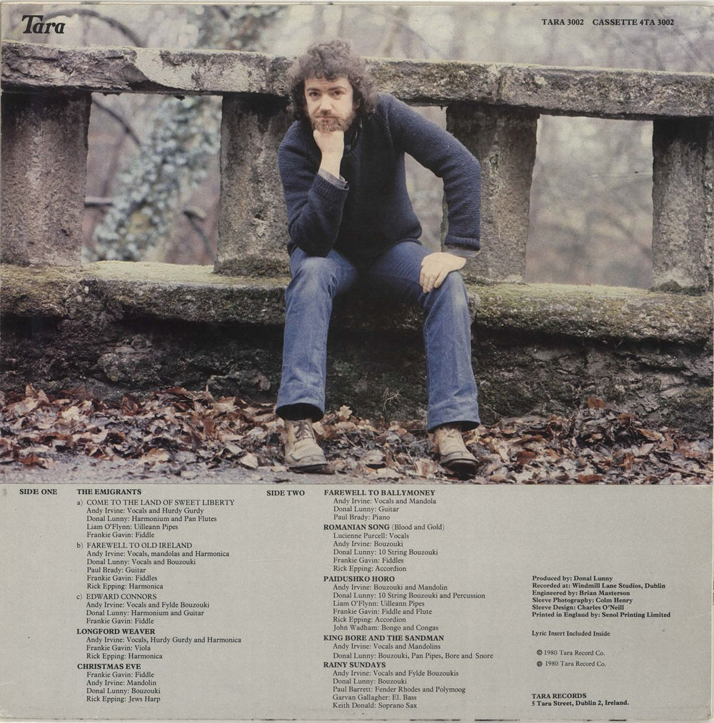 Andy Irvine Rainy Sundays... Windy Dreams Irish vinyl LP album (LP record)