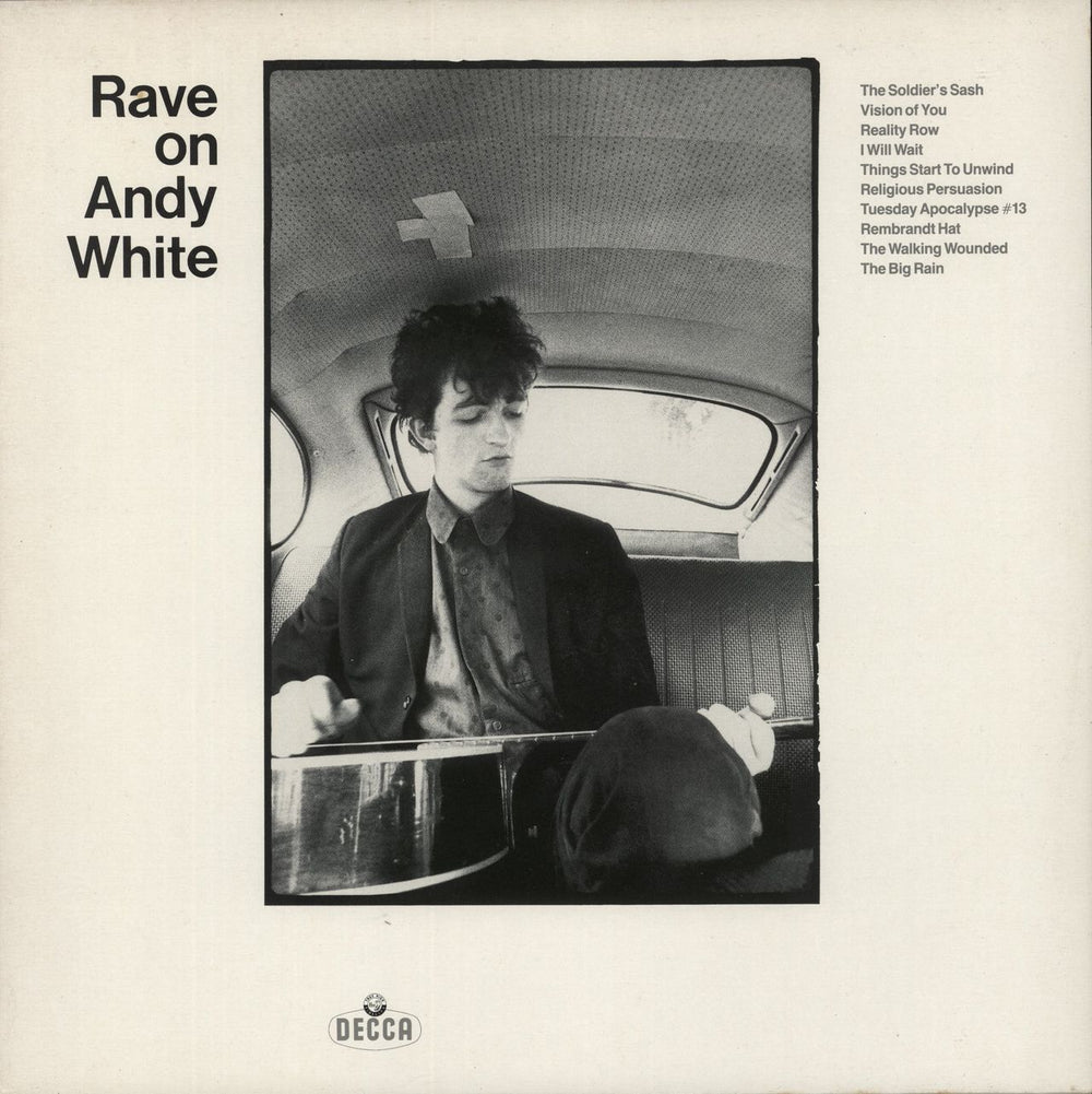 Andy White  Rave On UK vinyl LP album (LP record) FLP100