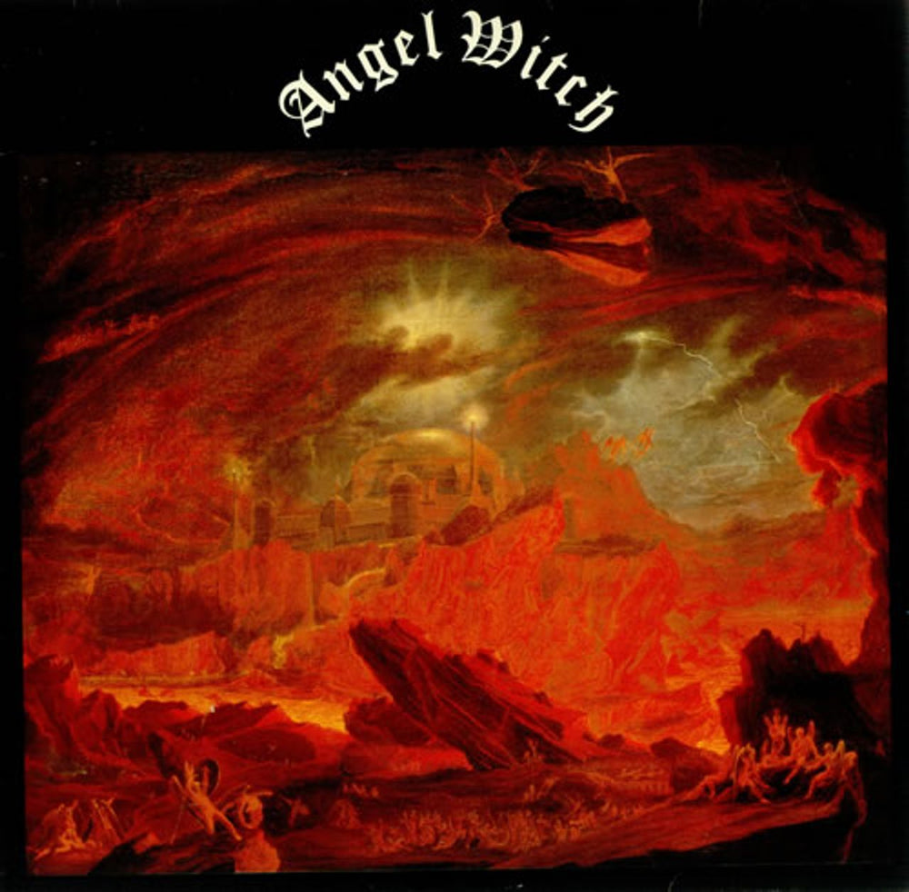 Angel Witch Angel Witch - EX UK vinyl LP album (LP record) BRON532