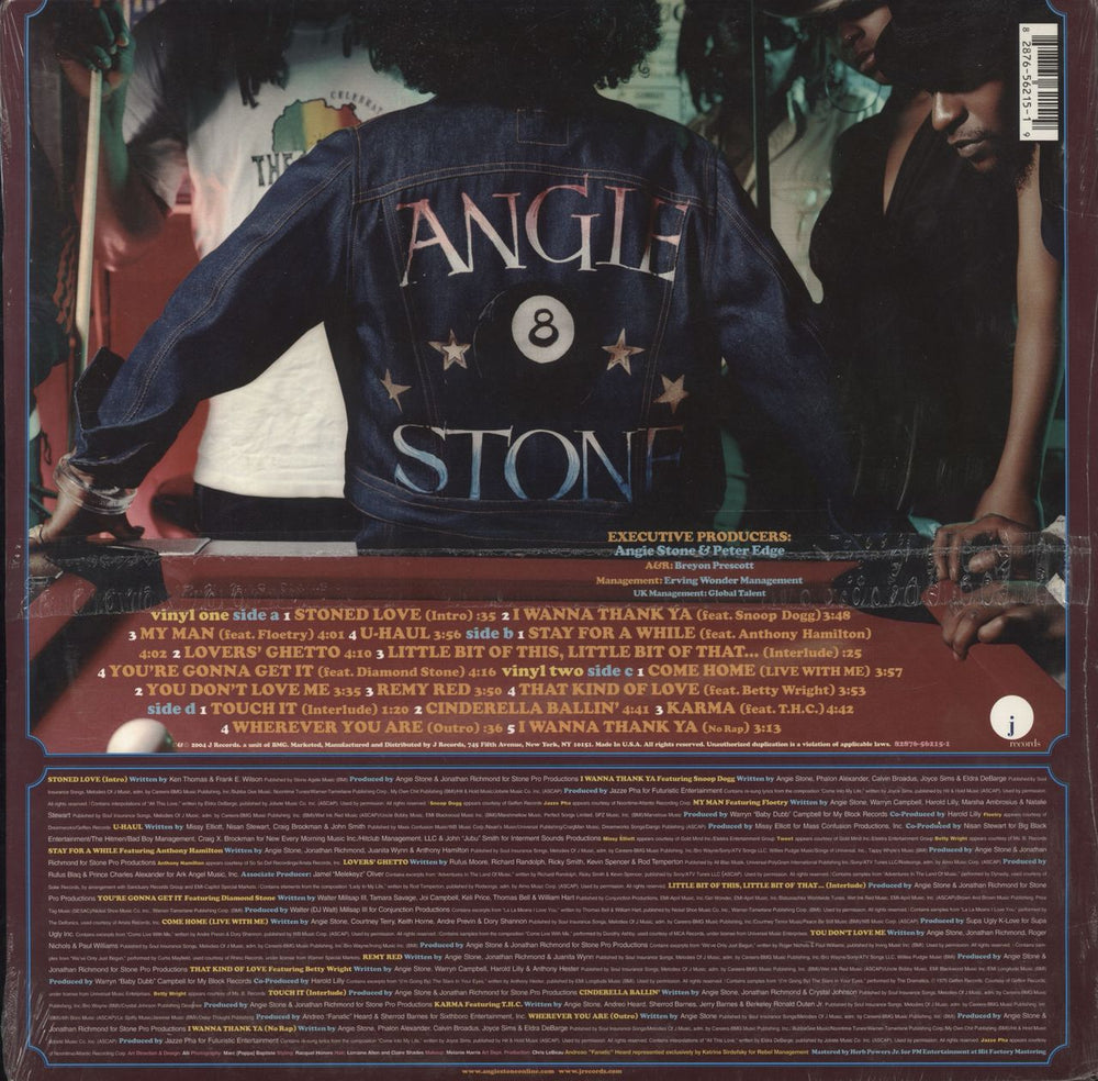 Angie Stone Stone Love - sealed US 2-LP vinyl record set (Double LP Album) 828765621519