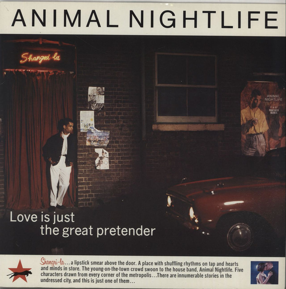 Animal Nightlife Love Is Just The Great Pretender UK 12" vinyl single (12 inch record / Maxi-single) 12IS200