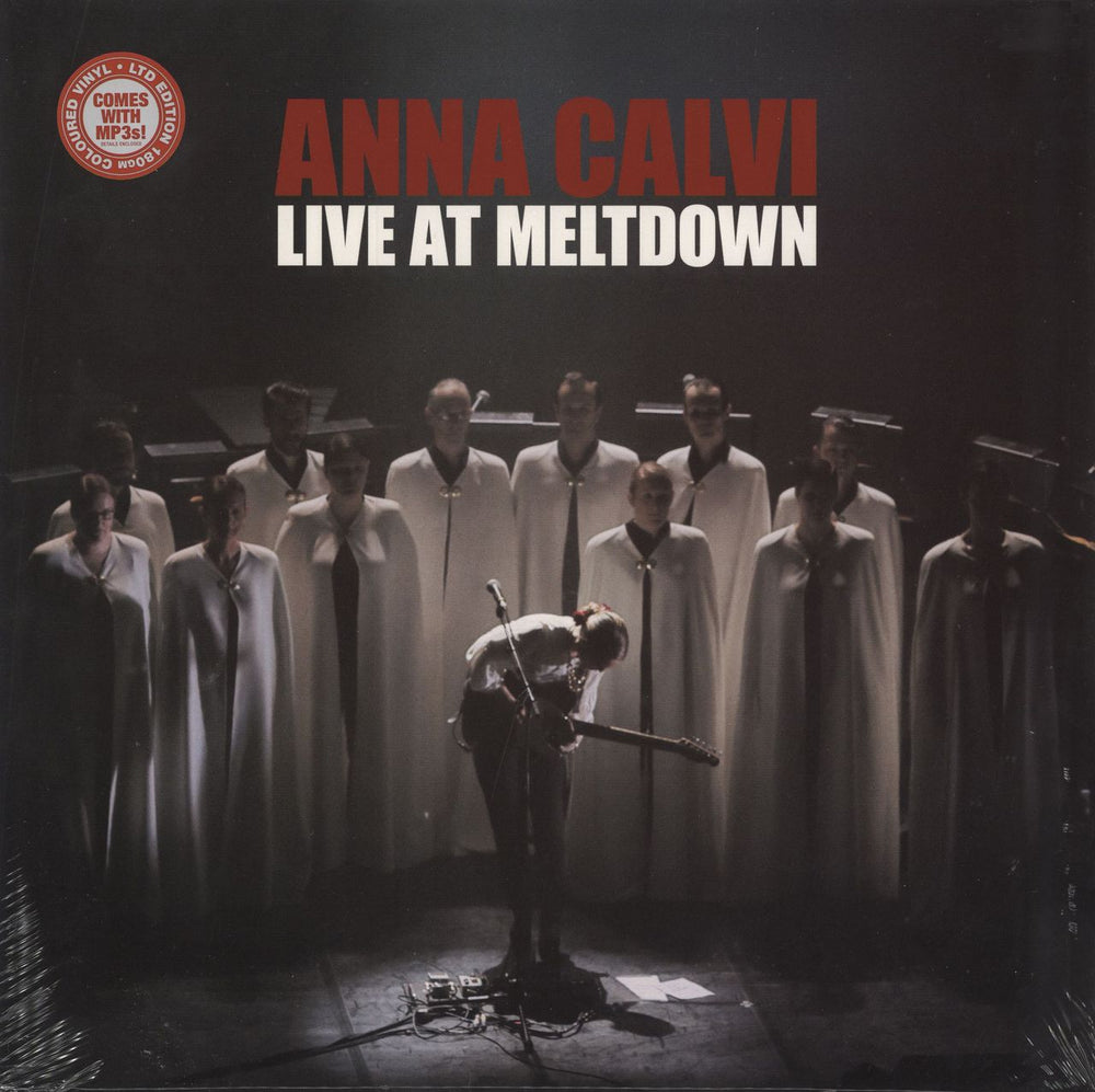 Anna Calvi Live At Meltdown - Red Vinyl - RSD17 UK 2-LP vinyl record set (Double LP Album) WIGLP380