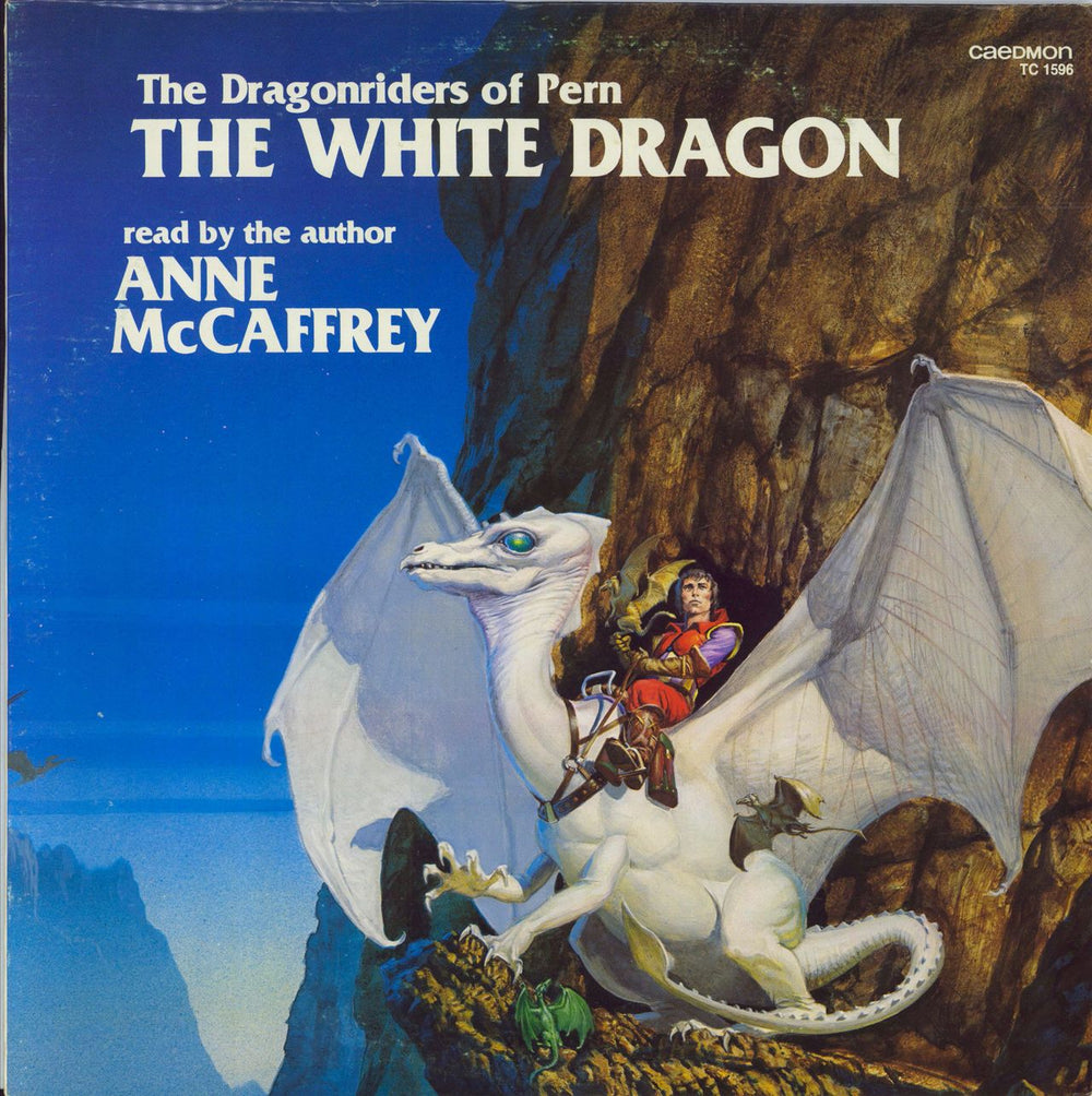 Anne McCaffrey The Dragonriders of Pern US vinyl LP album (LP record) TC1596