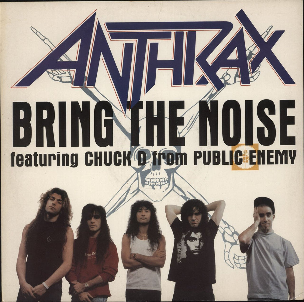 Anthrax Bring The Noise UK 12" vinyl single (12 inch record / Maxi-single) 12IS490