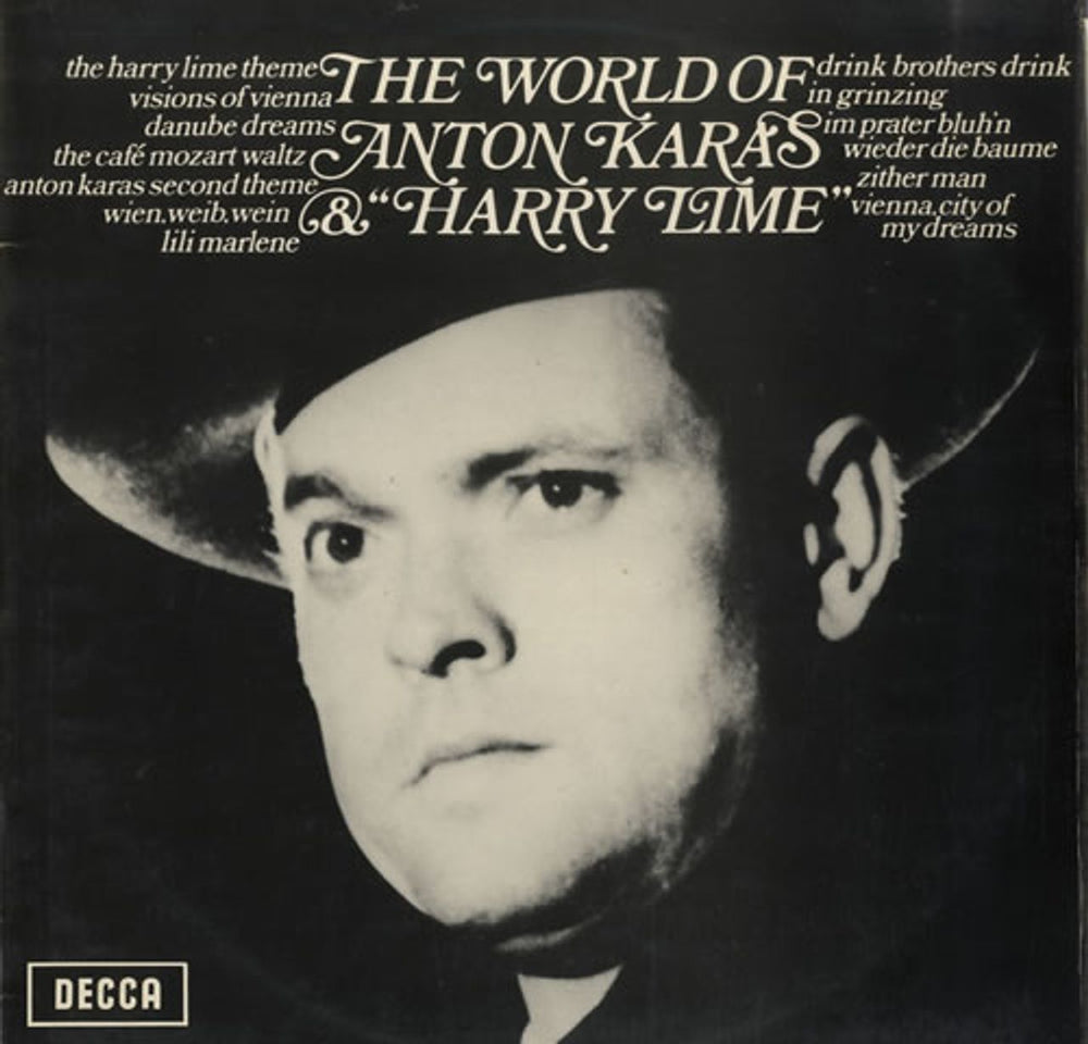 Anton Karas The World Of Anton Karas & 'Harry Lime' - 1st UK vinyl LP album (LP record) SPA118