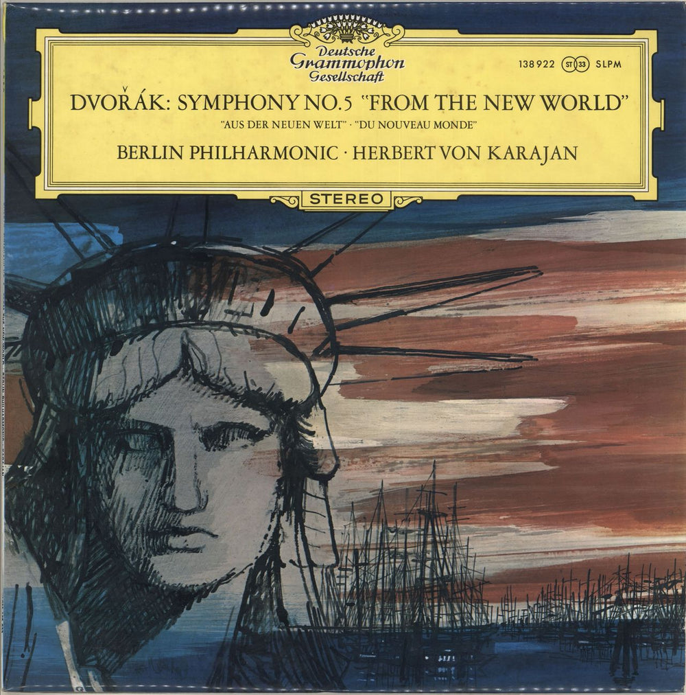 Antonín Dvorák Symphony No. 5 "From The New World" UK vinyl LP album (LP record) 138922